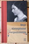Katia Mann • Moje nienapisane wspomnienia - okładka