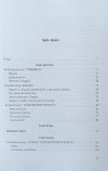 Pierwsza część spisu treści książki Opowieść o szalonej Harman i Aszyku zakochanym w księżycu autorstwa Sławomiry Żerański-Kominek.