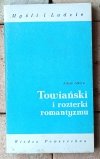 Adam Sikora Towiański i rozterki romantyzmu - okładka 