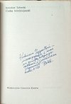 Bolesław Taborski • Cudza teraźniejszość - dedykacja autora