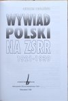 Andrzej Pepłoński Wywiad polski na ZSRR 1921-1939 - fragment