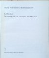 Maria Borowiejska Birkenmajerowa • Kształt średniowiecznego Krakowa