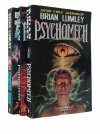 Brian Lumley x3 • Psychomech - Psychosfera - Zemsta Khai  - okładka