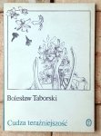 Bolesław Taborski • Cudza teraźniejszość | dedykacja autora
