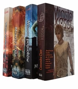 Cassandra Clare x4 • Cykl Dary Anioła Tom I-IV
