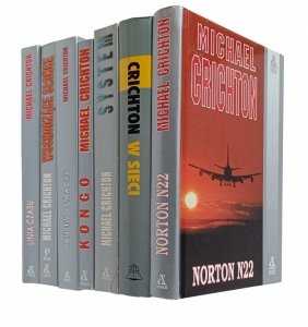 Michael Crichton x7 W sieci - Norton N22 - Kongo i inne