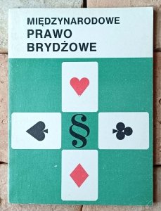 Mirosław Męcik, Paweł Abramski • Międzynarodowe prawo brydżowe