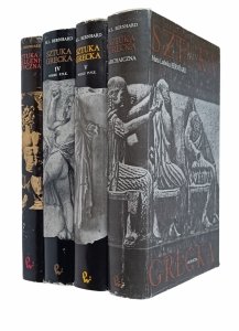 Maria Ludwika Bernhard - Sztuka grecka | komplet 4 tomów