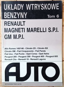 Układy wtryskowe benzyny tom 6. Renault, Magneti Marelli S.P.I. GM M.P.I.