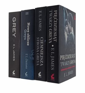 EL James x4 - Trylogia Pięćdziesiąt twarzy Greya + Grey