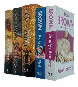 Dan Brown - Cykl Robert Langdon | komplet 5 tomów