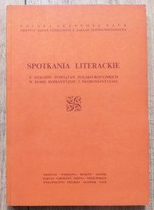 Spotkania literackie. Z dziejów powiązań polsko-rosyjskich w dobie romantyzmu i neoromantyzmu