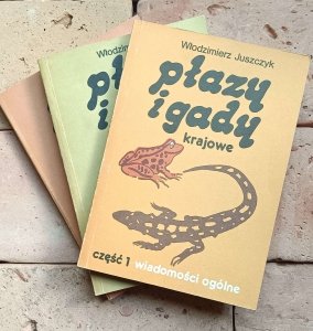 Włodzimierz Juszczyk - Płazy i gady krajowe | komplet 3 tomów