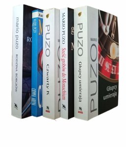 Mario Puzo x5 • Głupcy umierają Ciemna arena Czwarty K i inne