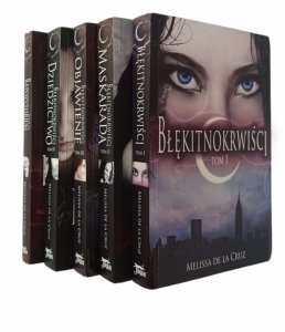 Melissa de la Cruz x 5 • Cykl Błękitnokrwiści [komplet 5 tomów]