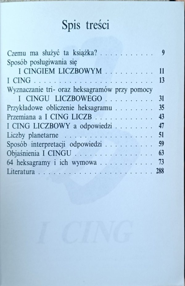 Bernd A. Mertz Magia liczb. Astrologia, I Ching. Wyrocznia, przeznaczenie - spis treści