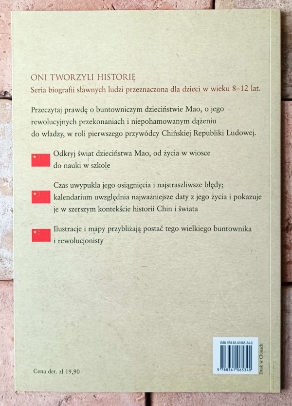 Flora Geyer Mao Zedong. Buntownik, który przewodził rewolucji - okładka