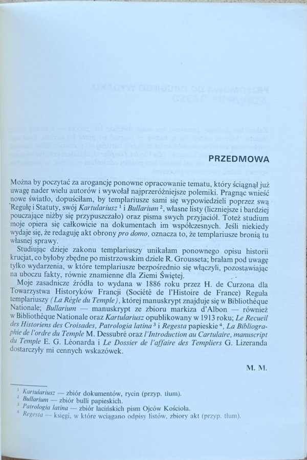 Marion Melville Dzieje templariuszy  - fragment