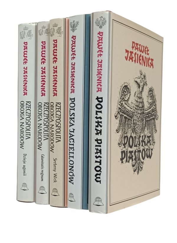 Paweł Jasienica Polska Piastów - Polska Jagiellonów - Rzeczpospolita Obojga Narodów - okładka