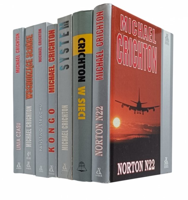 Michael Crichton x7 W sieci - Norton N22 - Kongo i inne