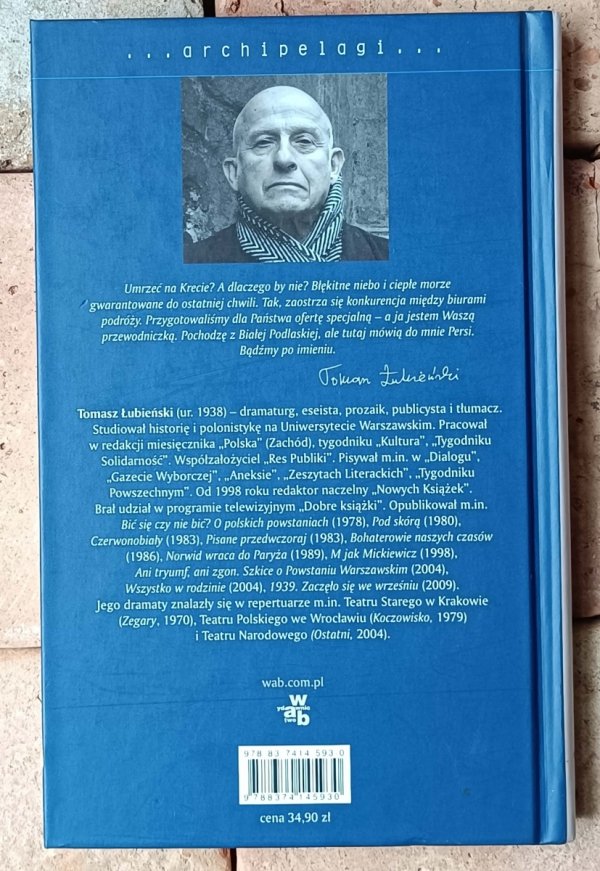 Tomasz Łubieński Turnus - okładka