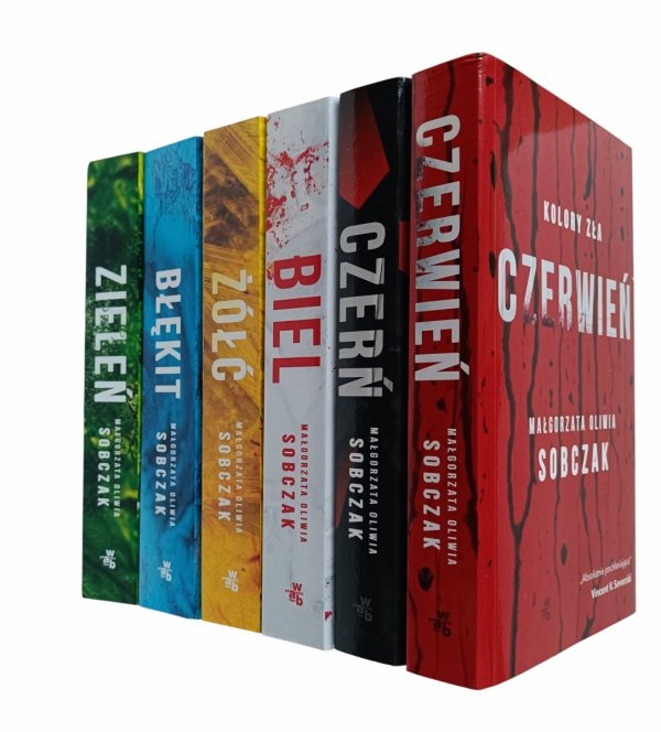  Małgorzata Oliwia Sobczak - Cykl Kolory zła | 6 tomów | komplet - okładka