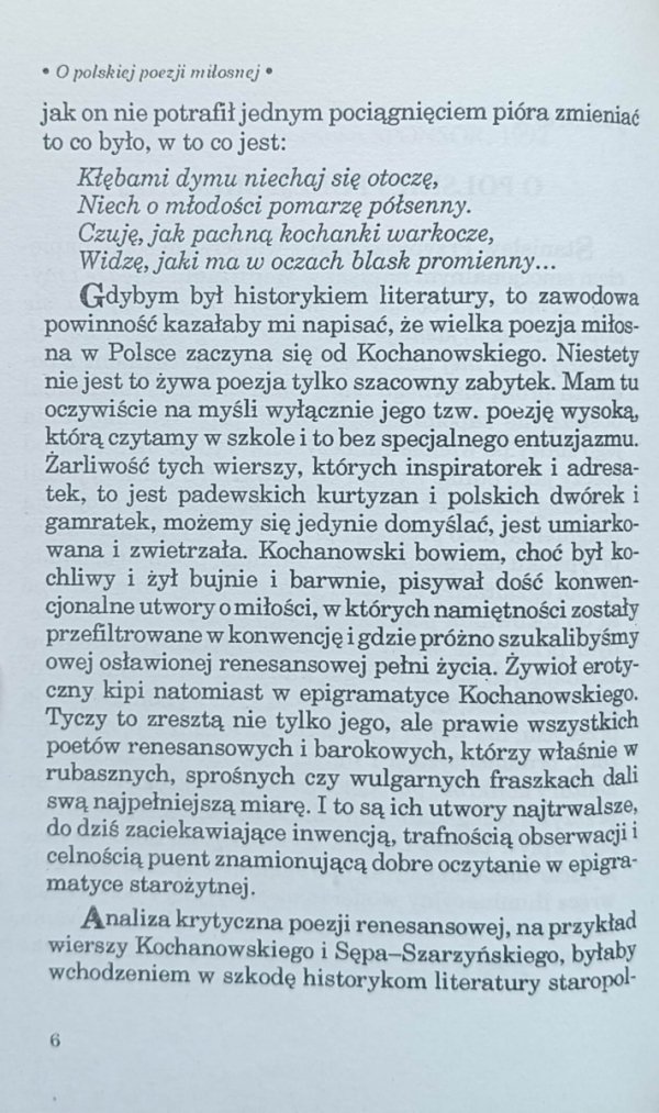 Jan Marx - Antologia polskiej poezji miłosnej | Od Kochanowskiego do Barańczaka