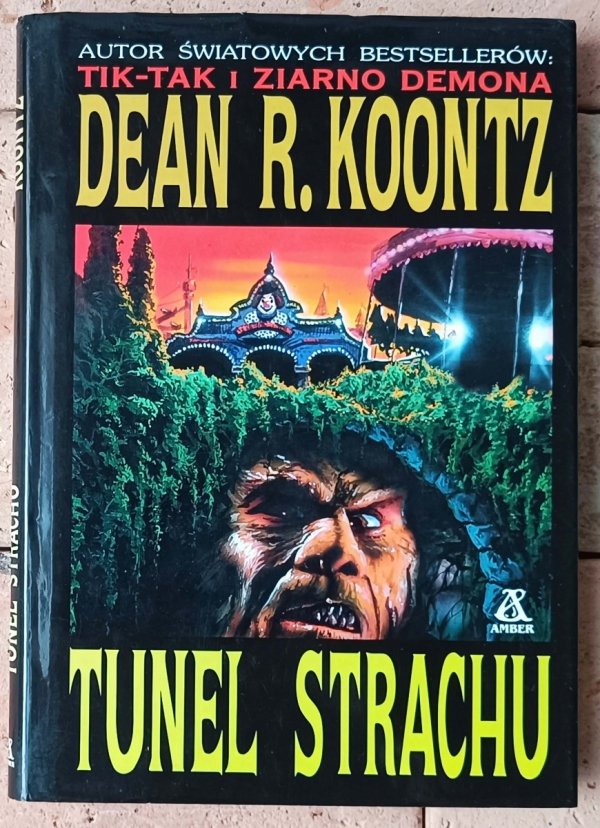 Dean Koontz  Tunel strachu - okładka