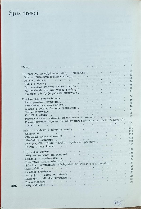 Antoni Mączak - Rządzący i rządzeni