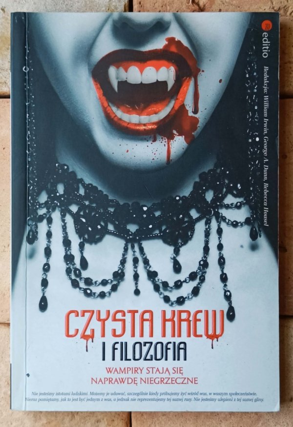Czysta krew i filozofia • wampiry stają się naprawdę niegrzeczne - okładka