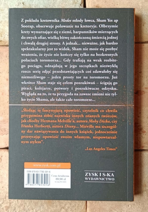 China Mieville  Toromorze - okładka
