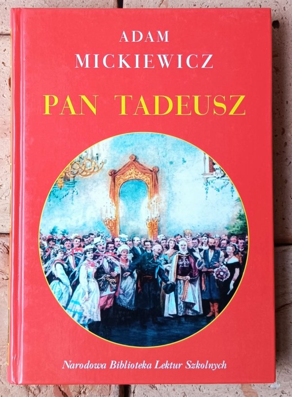 Adam Mickiewicz Pan Tadeusz - okładka