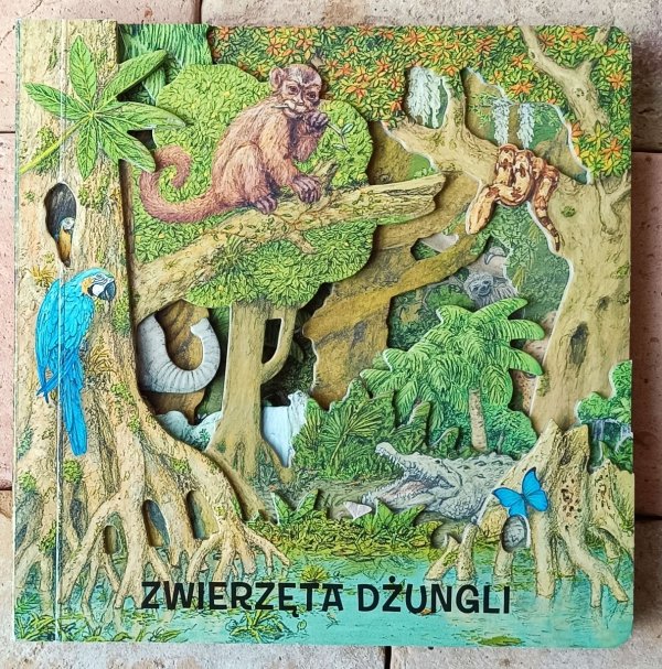 Zwierzęta dżungli - okładka