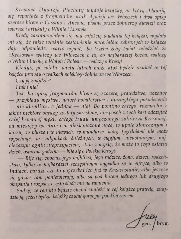 Kresowa walczy w Italii - fragment