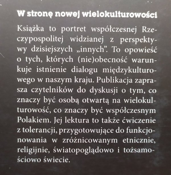 red. Robert Kusek, Joanna Sanetra-Szeliga • W stronę nowej wielokulturowości