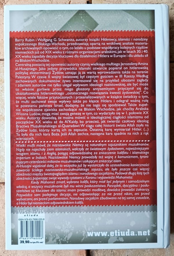 Barry Rubin • Hitlerowcy, islamiści i narodziny nowożytnego Bliskiego Wschodu - okładka