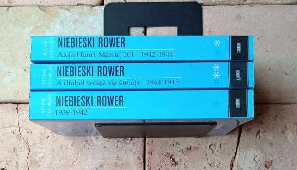 Regine Deforges  Niebieski rower | komplet - okładka