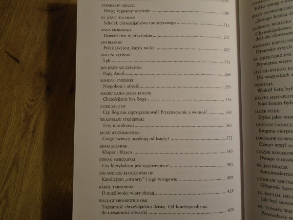 antologia • Ku jedności świata [Elzenberg, Kępiński, Tischner, Stróżewski, Swieżawski, Nowosielski, Miłosz, Gadacz, Heller]