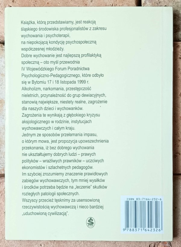 Profilaktyka w teorii i praktyce wychowawczej - okładka