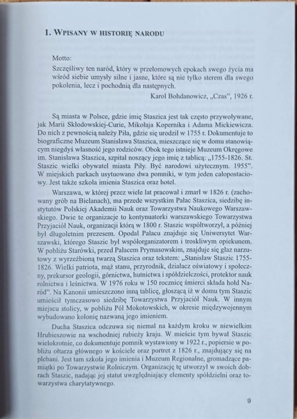 Zbigniew Wójcik • Stanisław Staszic. Organizator nauki i gospodarki - fragment