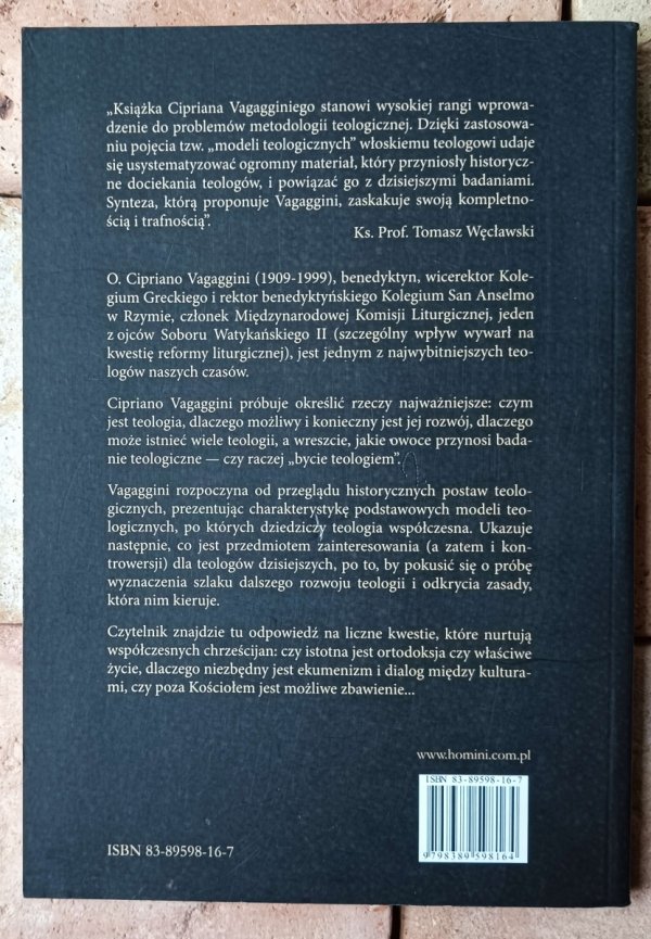 Cipriano Vagaggini Teologia. Pluralizm teologiczny - okładka