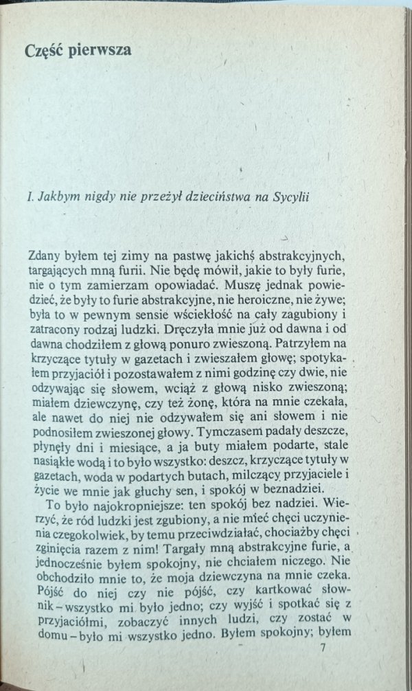 Elio Vittorini • Sycylijska rozmowa