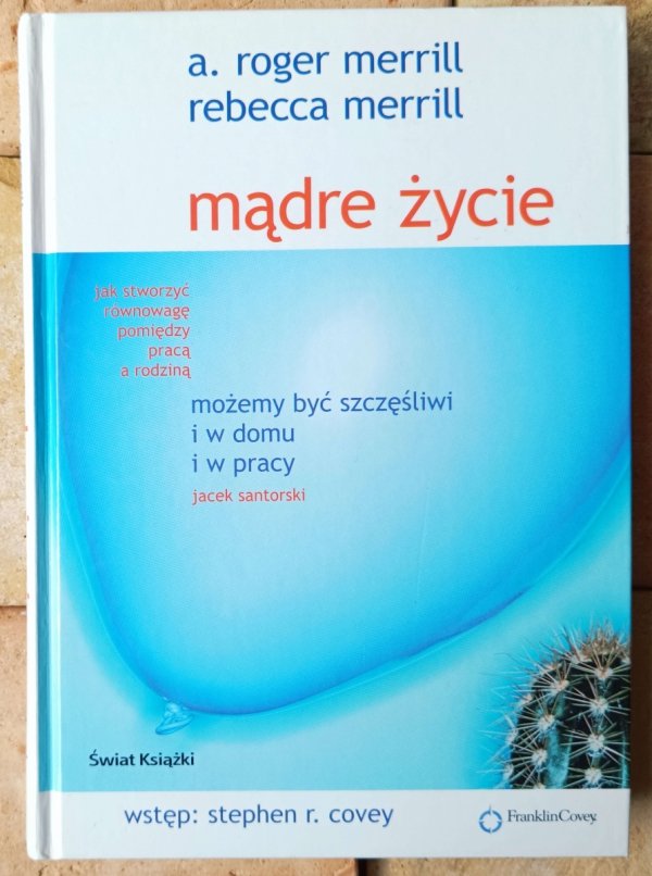 Roger Rebecca Merrill • Mądre życie - okładka