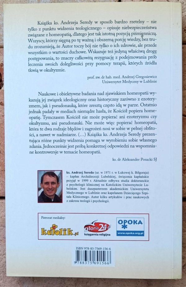 Andrzej Sereda • Co warto wiedzieć o homeopatii 