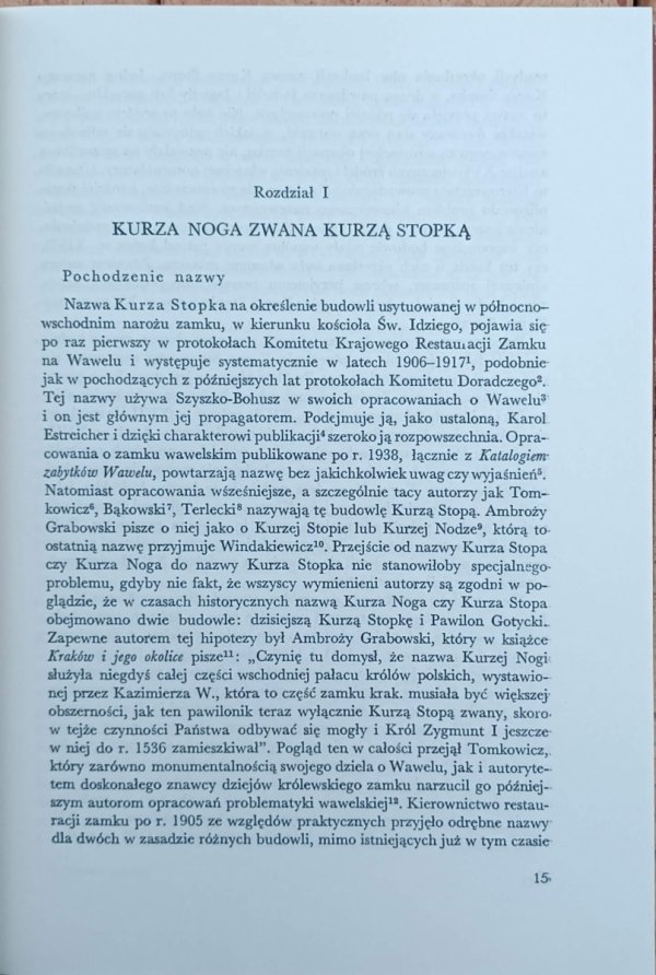 Antoni Franaszek Budowle gotyckie zamku królewskiego na Wawelu - fragment