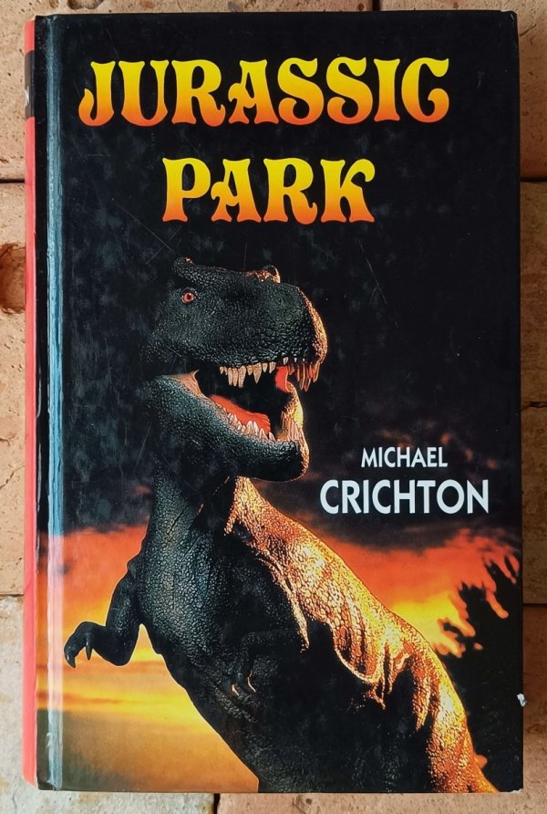 Michael Crichton • Jurassic Park - okładka
