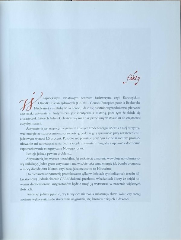 Dan Brown • Anioły i demony. Wydanie ilustrowane - fragment