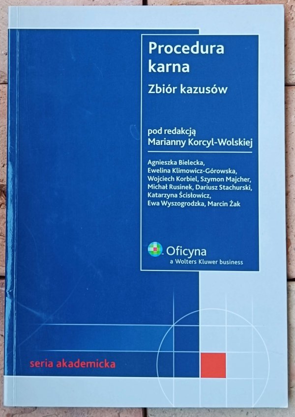 Procedura karna. Zbiór kazusów