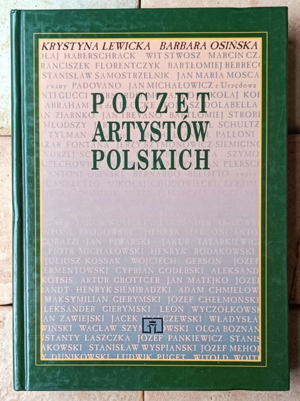 Krystyna Lewicka, Barbara Osińska Poczet artystów polskich i w Polsce działających - okładka