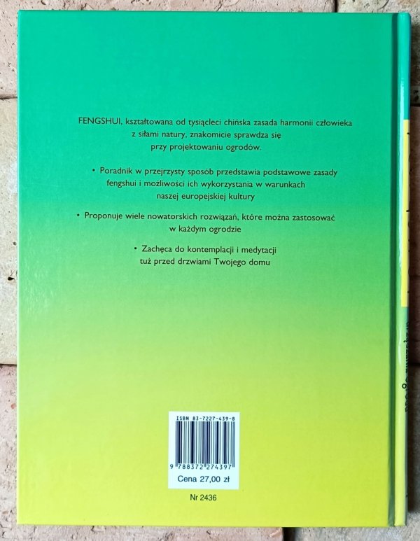 Helga Hofmann, Elisabeth Kislinger • Feng shui. Najlepsza metoda urządzania ogrodu  - okładka